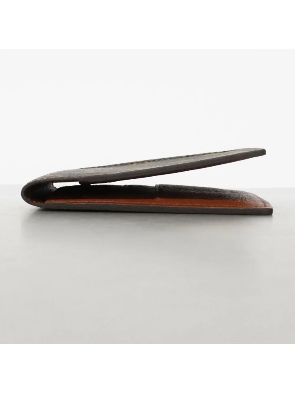 Louis Vuitton Billfold Monogram Portobiert Blue Brown Wallet